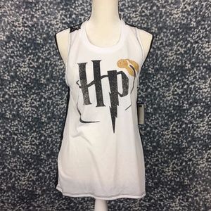 NWT Harry Potter Lace Back Tank Top Snitch 303Y2