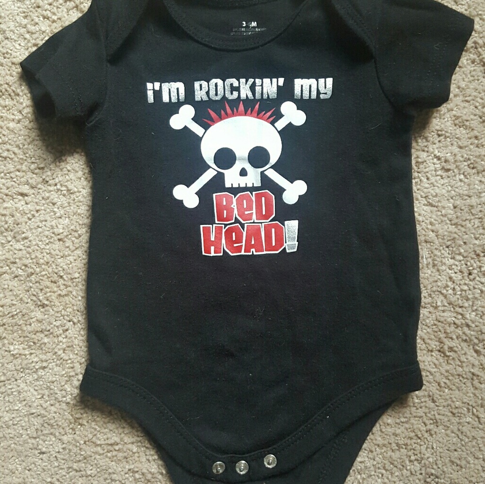 Onesie Rockin that Bedhead