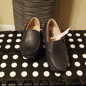 Black toddler loafers