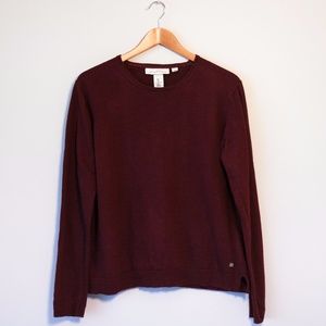 H&M Burgundy Sweater