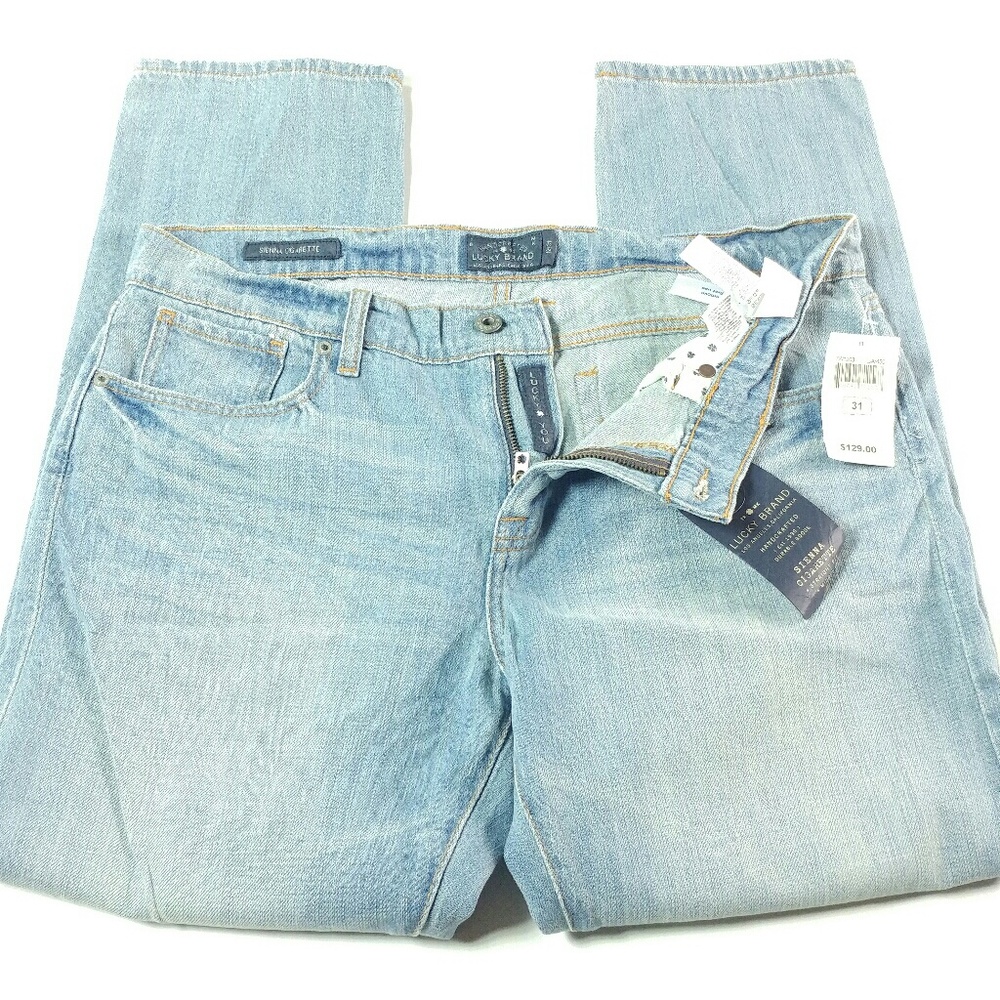 LUCKY BRAND SZ 31 SIENA CIGARETTE JEANS