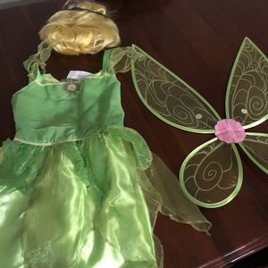 Girls tinker bell costume