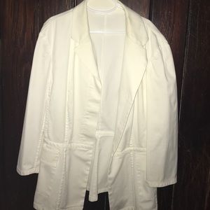 White light jacket designer brand