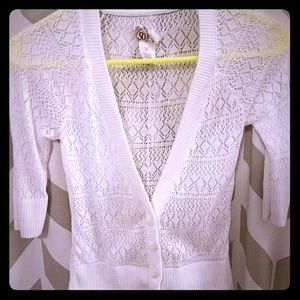 White Cardigan