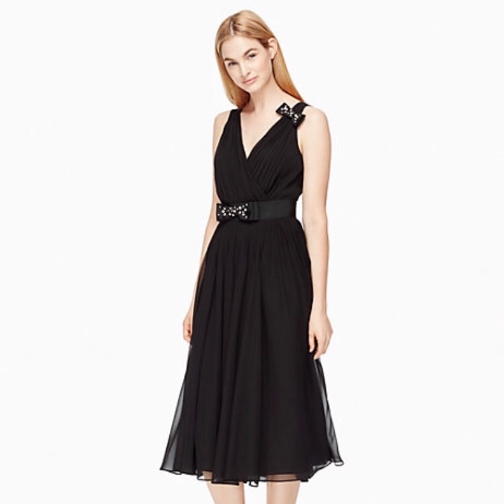 Kate Spade Embellish Bow Dress