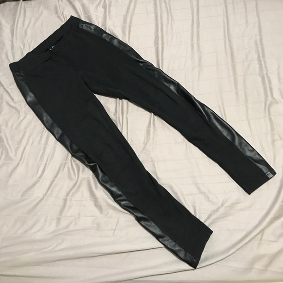 La classe couture leather leggings Clearance