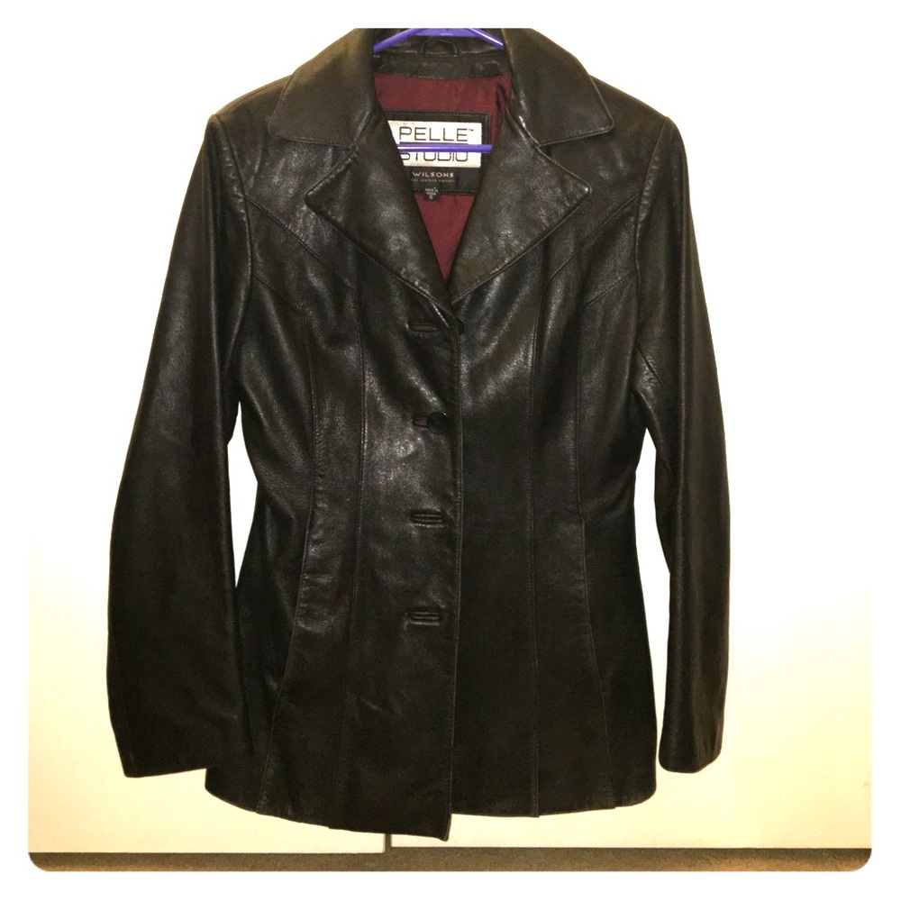Leather jacket
