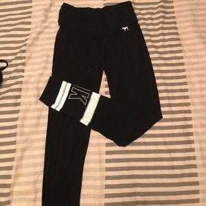 Pink varsity legging Victoria’s Secret!