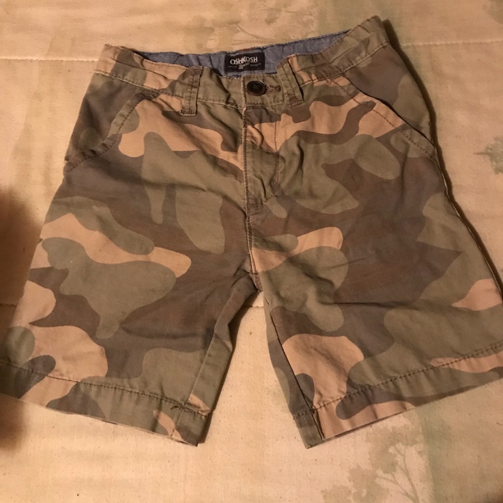 Boys Camo Shorts