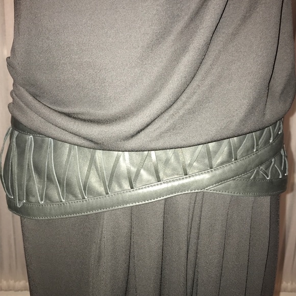 JAY AHR leather & viscose/rayon designer gown - Picture 6 of 6