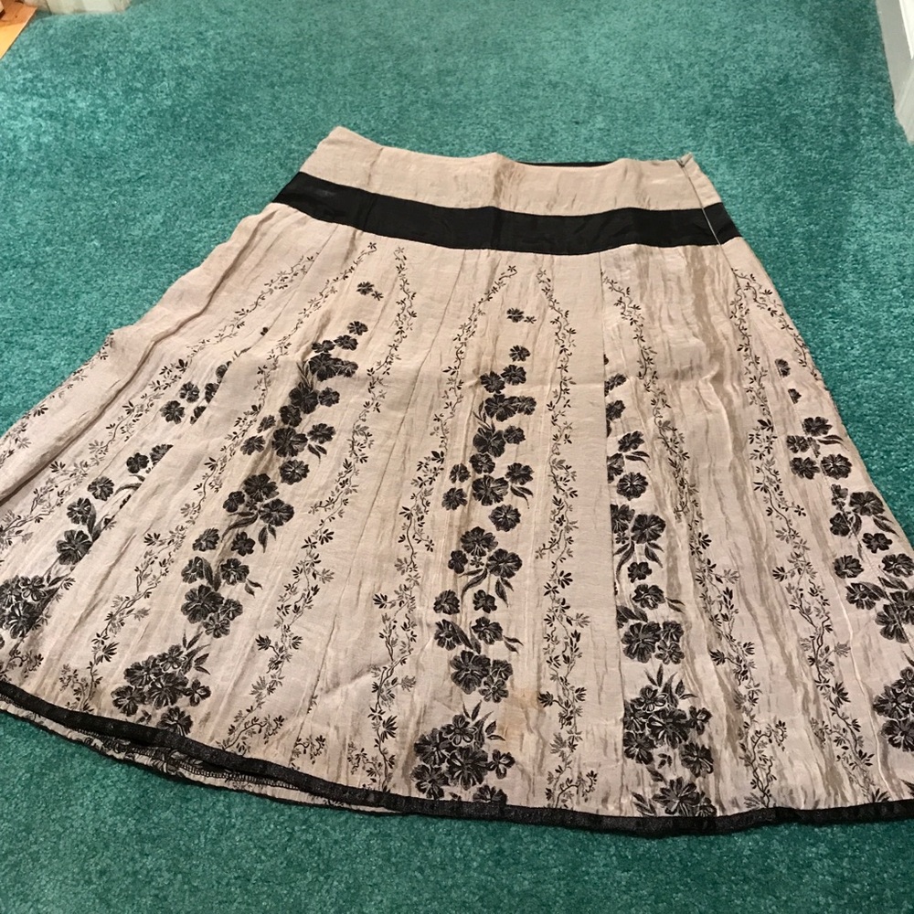 Promod flowered fancy skirt