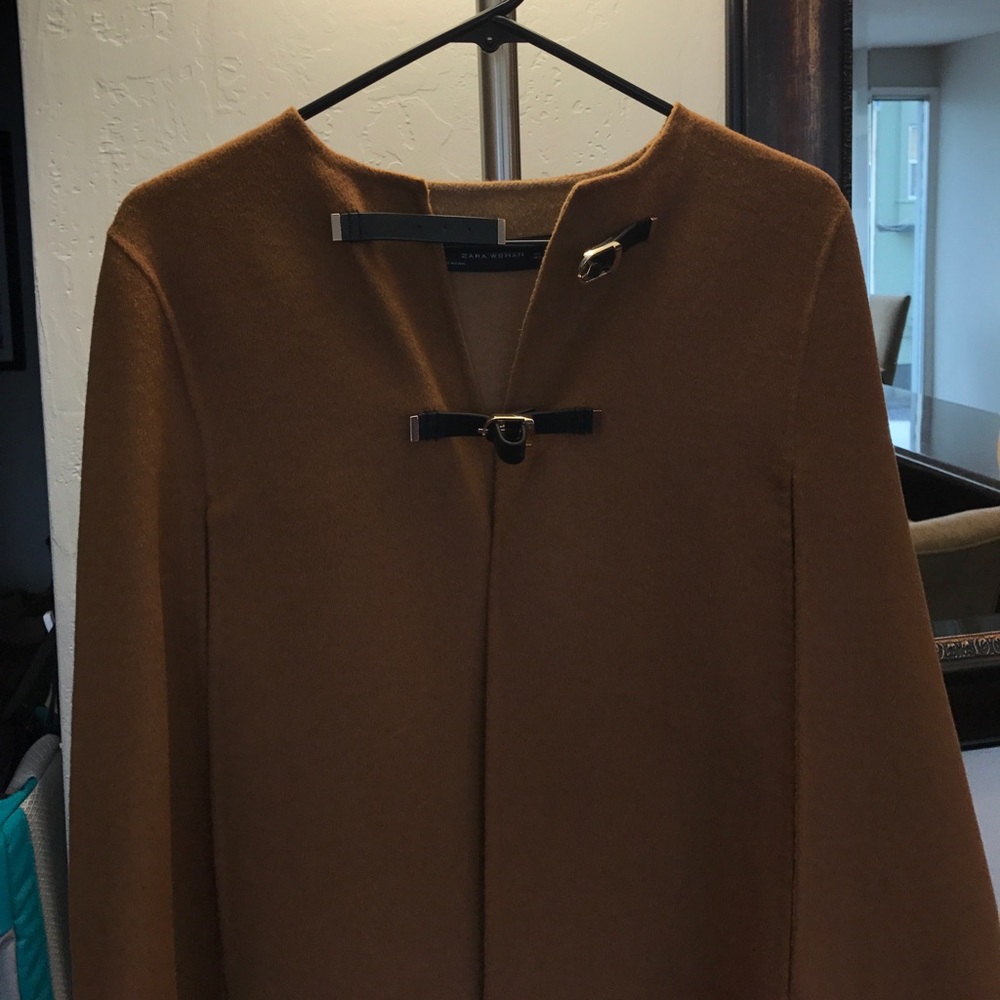 Camel cape from Zara women (new)