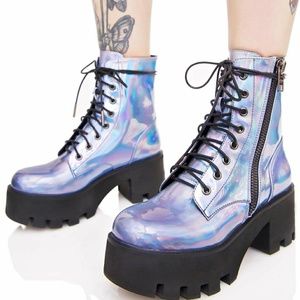 Current Mood Opalescent boots