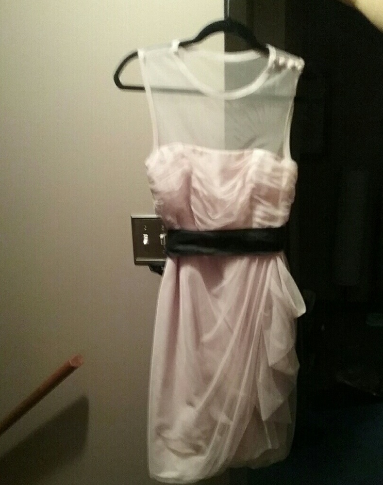 Vera wang Blush bridesmaid dress