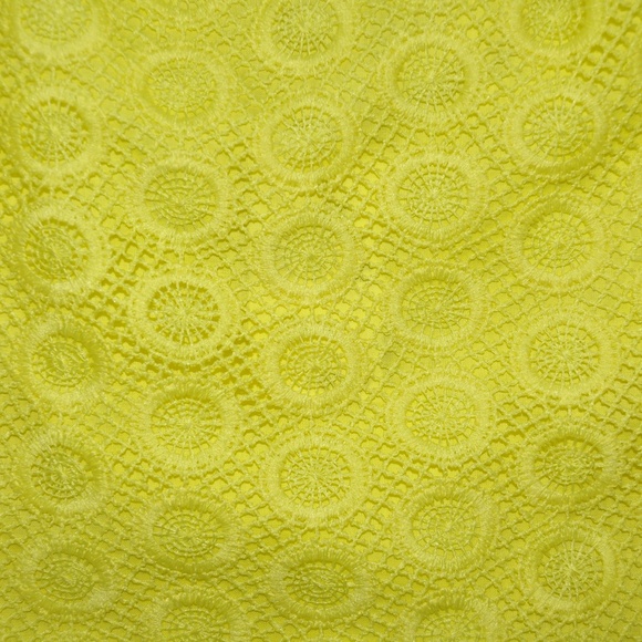 New GENUINE KIDS Yellow Eyelet Lace Dress NWT - Picture 7 of 8