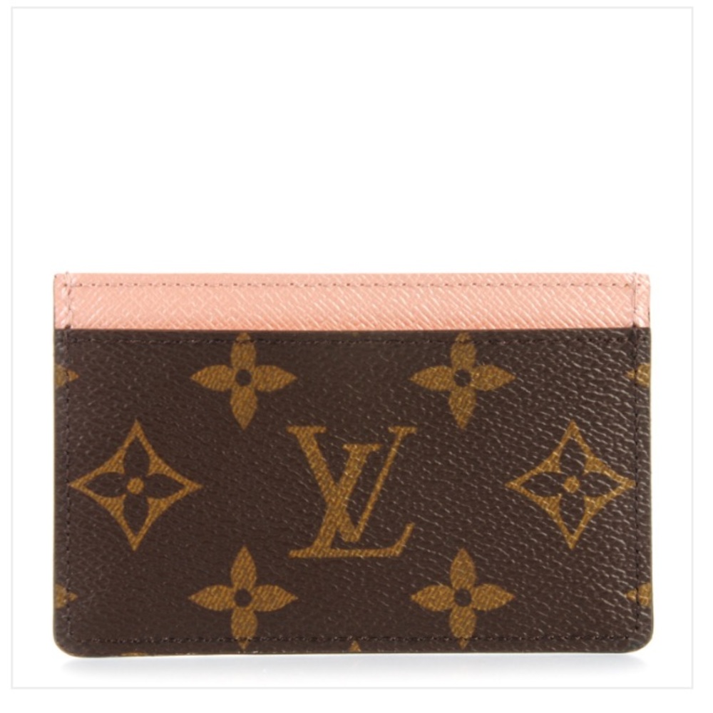 In search of LOUIS VUITTON CARD HOLDER ROSE NACRE
