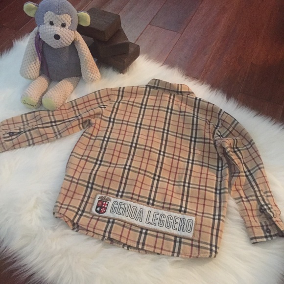 Armata Di Mare Boys Plaid Shirt - Picture 3 of 7