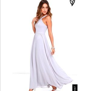 AIR OF ROMANCE GREY MAXI DRESS
LULUS