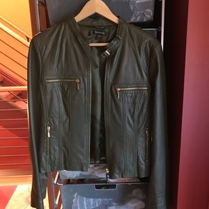 Green Leather Jacket