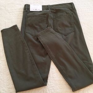 Ann Taylor Skinny Pants in Olive - New w/ Tags