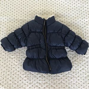 Navy Puffer Jacket