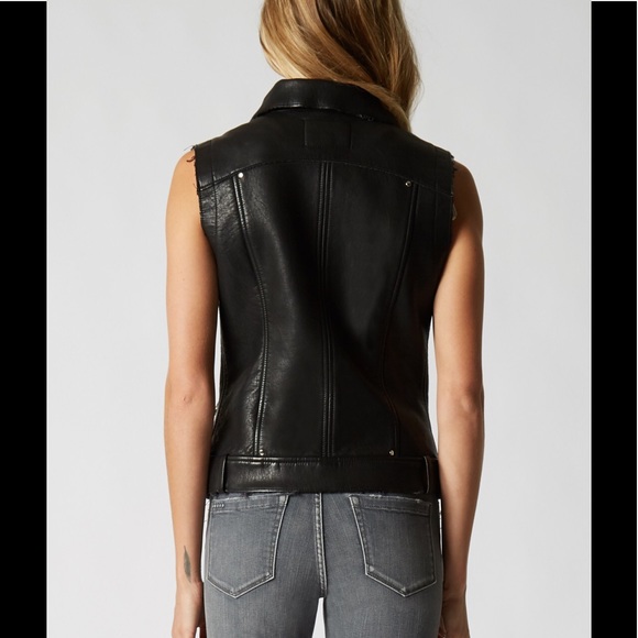 NWT- Faux biker vest - Picture 2 of 2