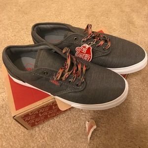 Tribal Gray Vans