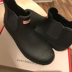 Men’s Black Hunter Rain boots
