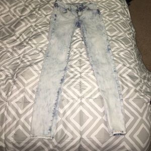 American eagle size 00 light wash jeans