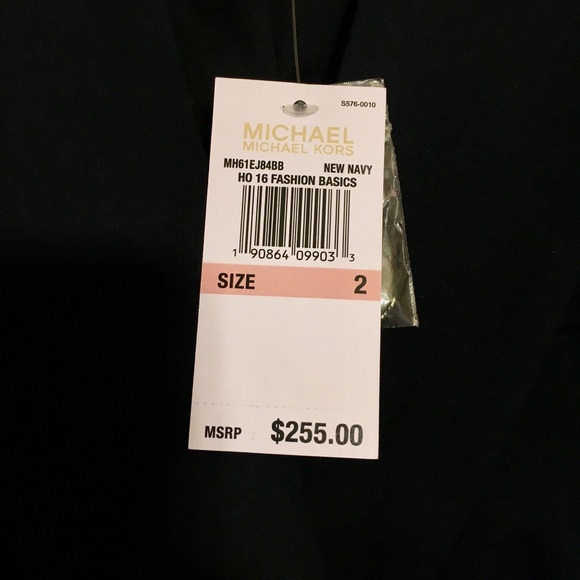 MICHAEL Michael Kors Navy Sailor Jacket Blazer - Picture 5 of 8