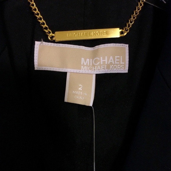 MICHAEL Michael Kors Navy Sailor Jacket Blazer - Picture 6 of 8