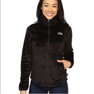 BLACK NORTH FACE FLEECE JACKET