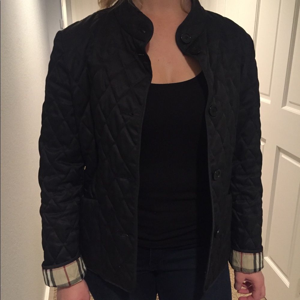 Authentic Burberry quilted jacket