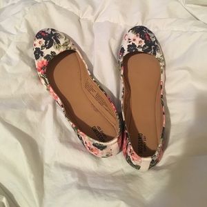 Floral Mossimo Flats