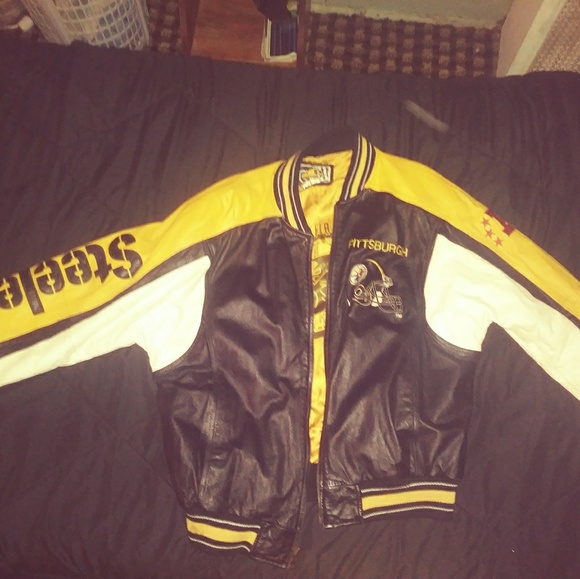 Steelers leather jacket - Picture 2 of 2