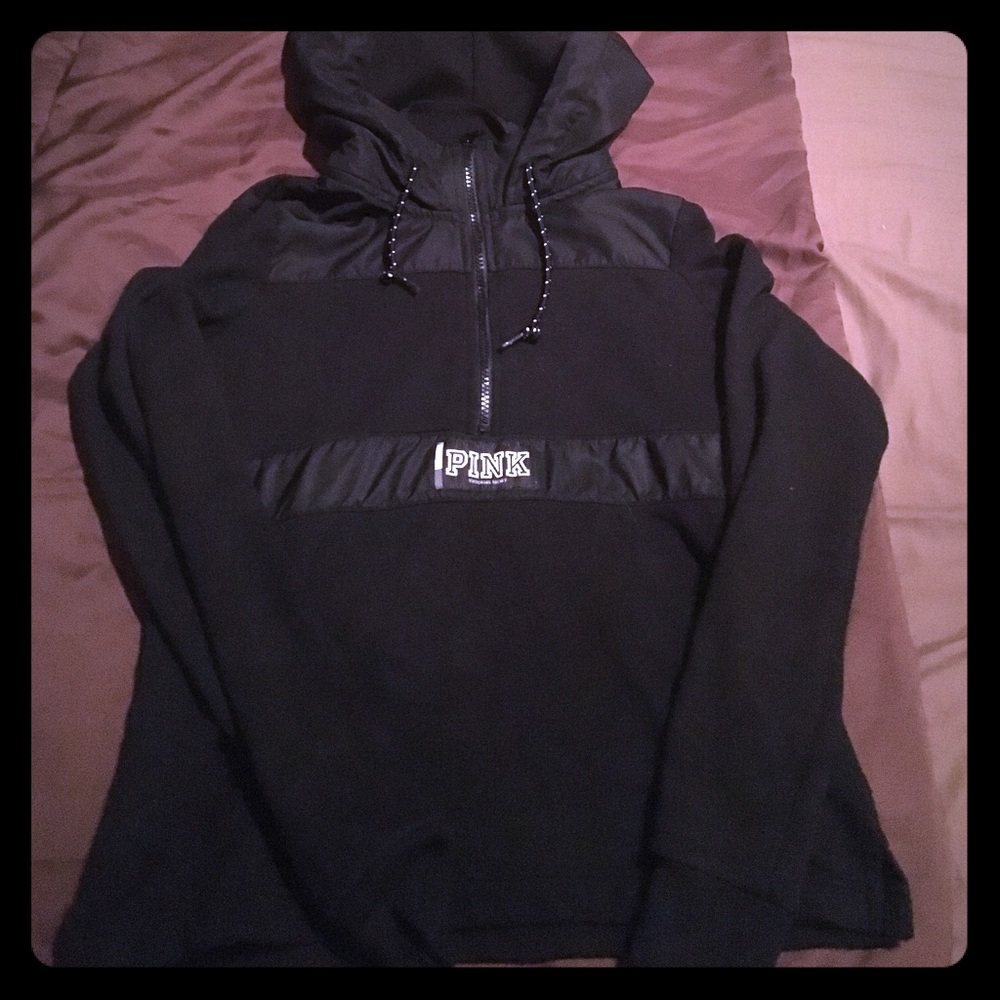 Pink hoodie