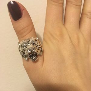 Men's tiger ring size 10