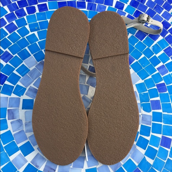 SOLD NEW!  Madewell ankle wrap criss-cross sandals - Picture 4 of 6