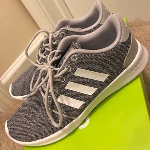 Gray/white adidas