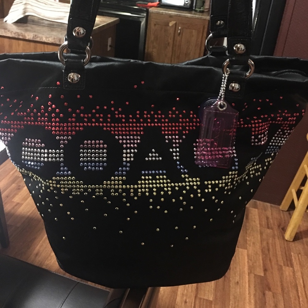 Rare find!! Coach Holiday edition tote!