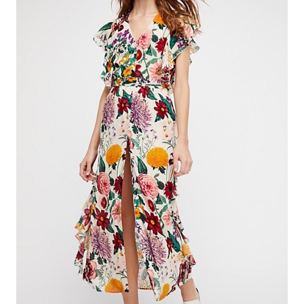 Free People Dana Midi Dress