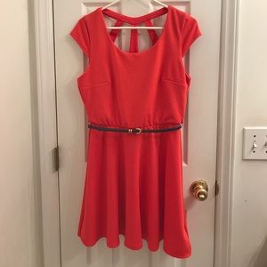 iZ Byer Coral Dress