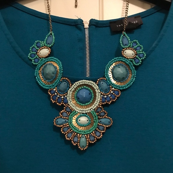 The Limited Blue Dress - Picture 2 of 3