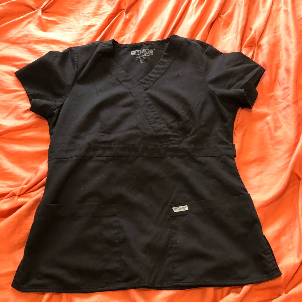 Grey’s Anatomy Black Scrub Shirt
