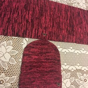 Victoria Secret Pink Infinity Scarf and Hat Set