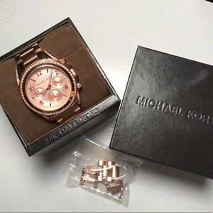 Michael Kors Rose Gold Watch