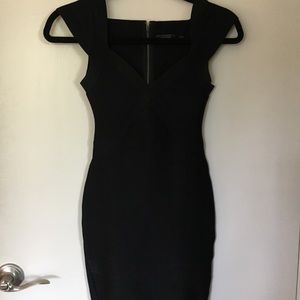 Guess Black Bandage Dress