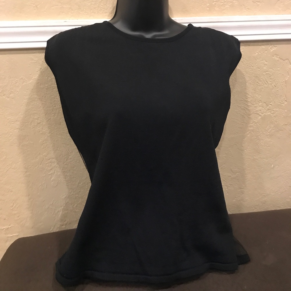 Versace jeans couture mesh net t shirt