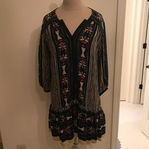 Aztec pattern dress