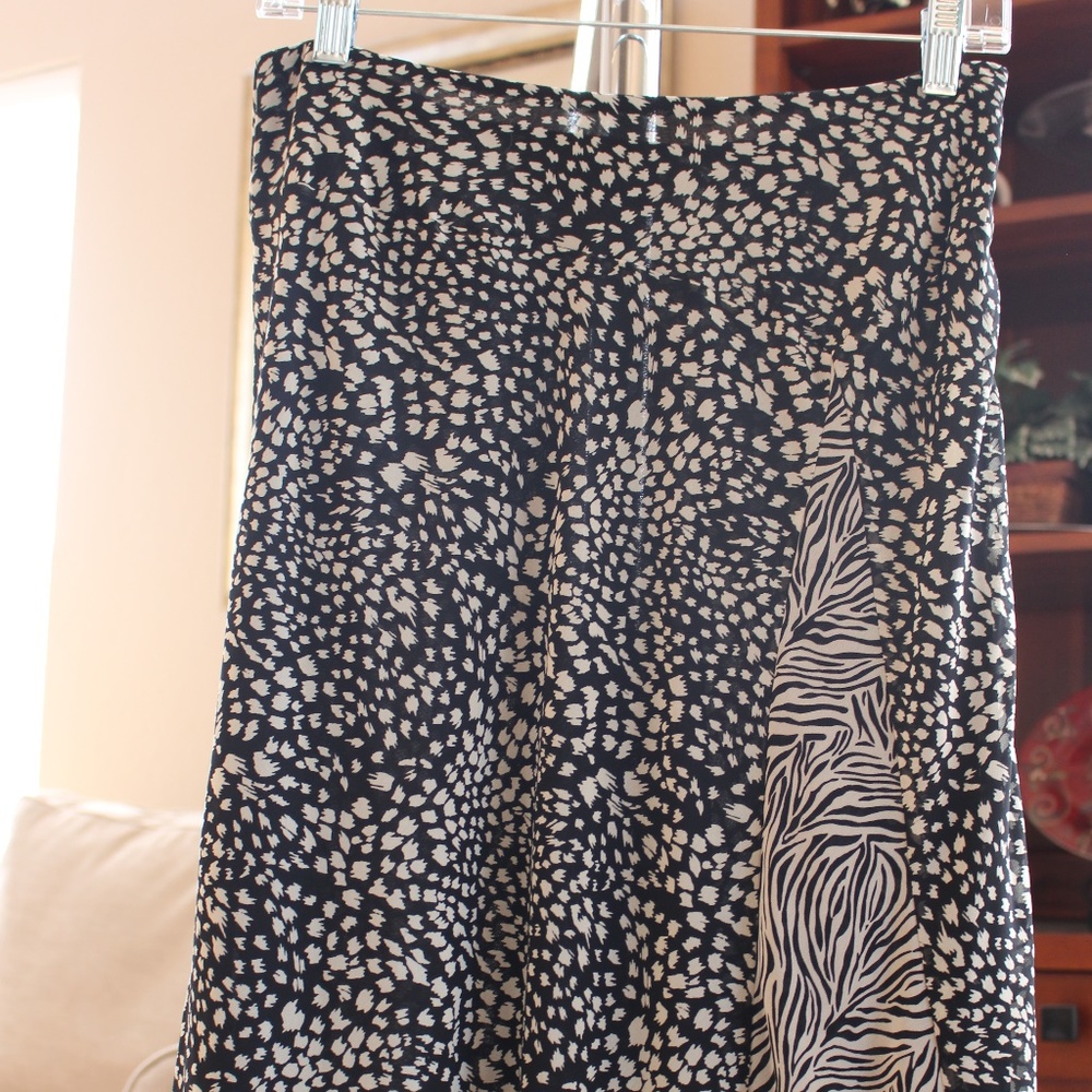 Nine & Company Skirt black & White